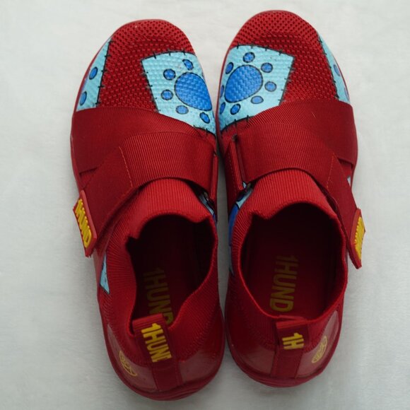 OnePiece GumGum Village Hidden in Iron x 1Hund Trainers Sneakers EU 35 Colorbloc - Picture 3 of 8